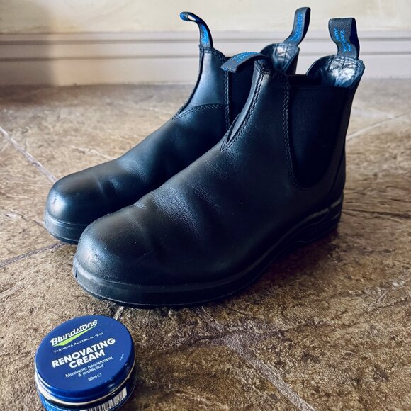 Mens Blundstone 2241 All-Terrain Thermal Chelsea Boots Black 10.5 US Vibram - Picture 1 of 5